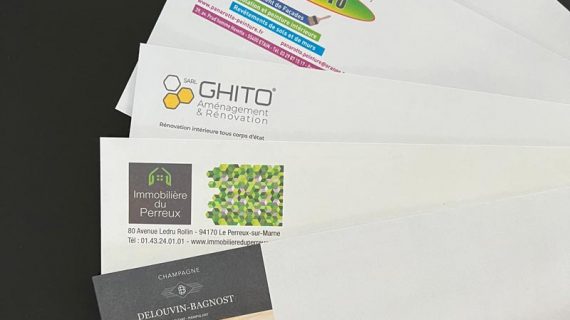 Le design de vos enveloppes professionnelles : quelques idées